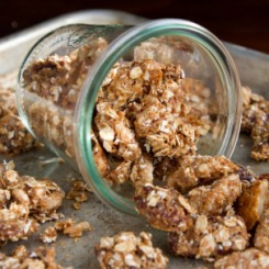 Granola Crusted Nuts